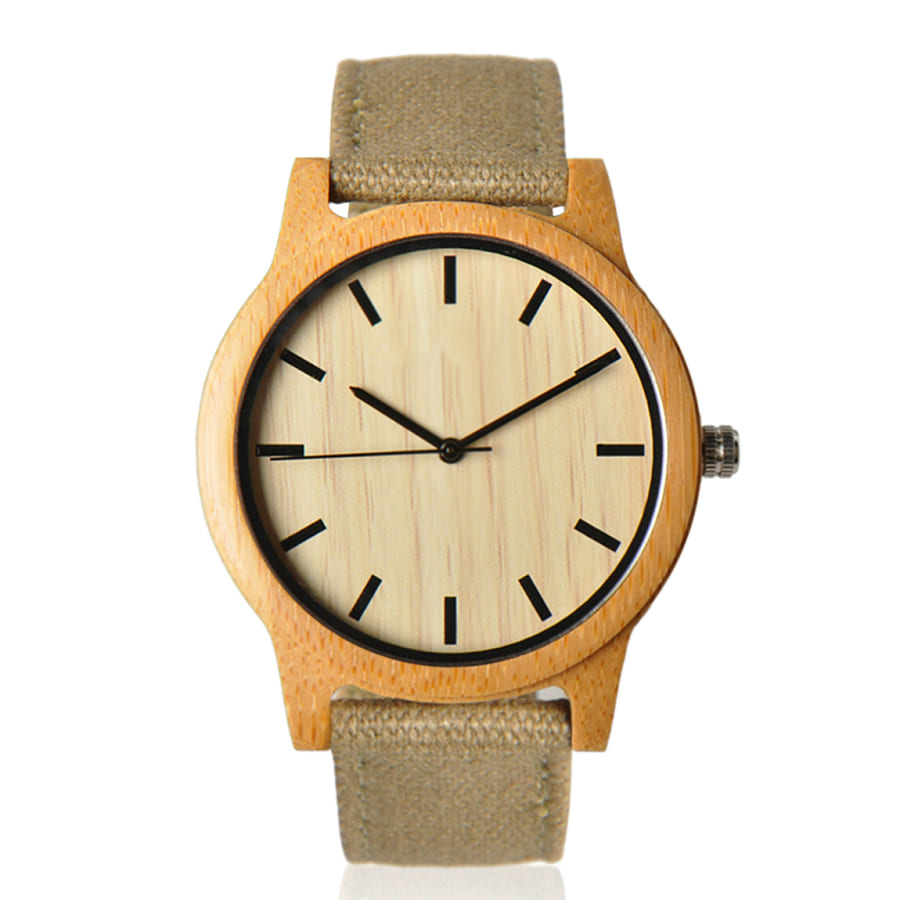 OROLOGIO-WOOD-Verde militare