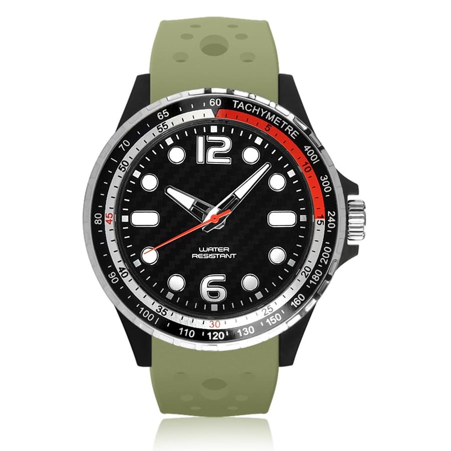 OROLOGIO-RANCING-Verde militare