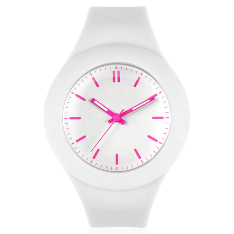 OROLOGIO-EMOJI-Bianco/Fucsia