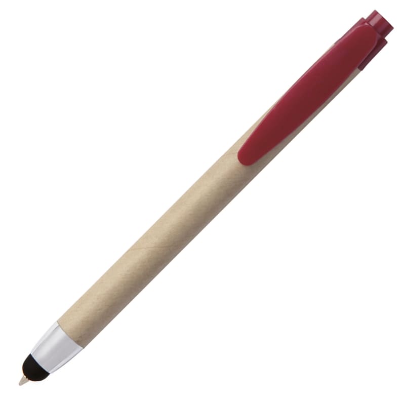 PENNA-TOUCH-CARTON-CON-VS-LOGO-PUBBLICITARIO-Rosso