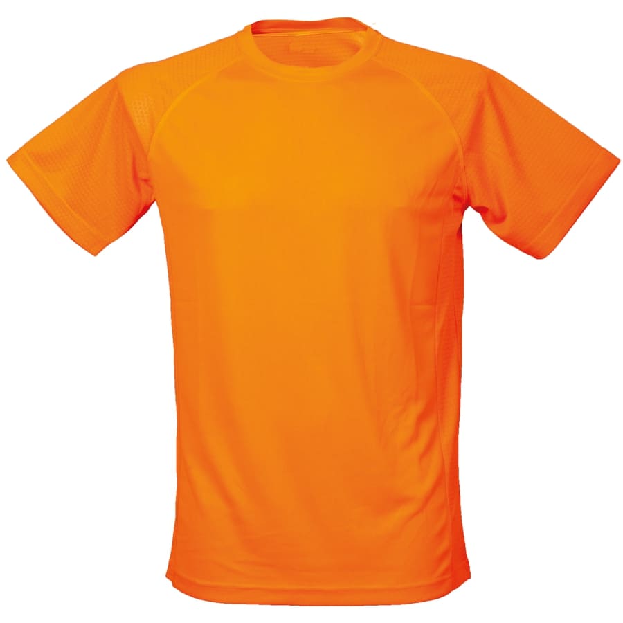 T-SHIRT-MONTEVIDEO-MAN-Arancio fluo