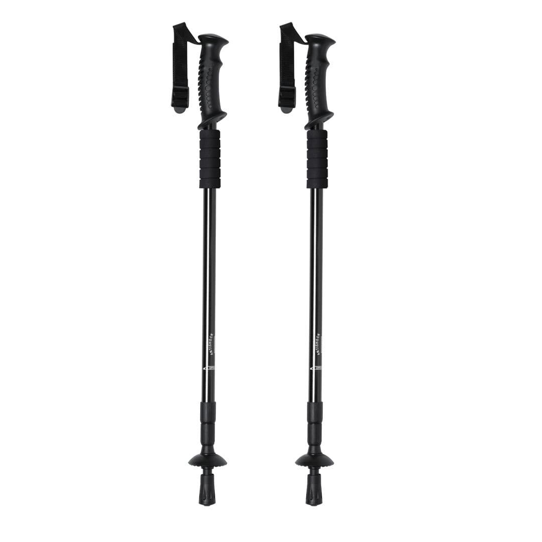COPPIA-BASTONI-TREKKING-IN-ALLUMINIO-Nero