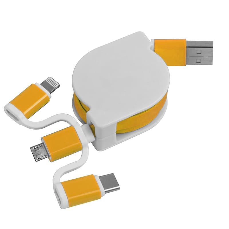 CAVETTO-ADATTATORE-AVVOLGENTE-3IN1-Arancione