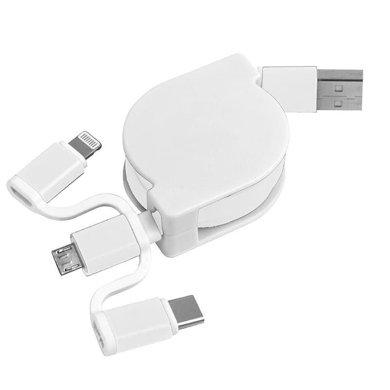 CAVETTO-ADATTATORE-AVVOLGENTE-3IN1-Bianco