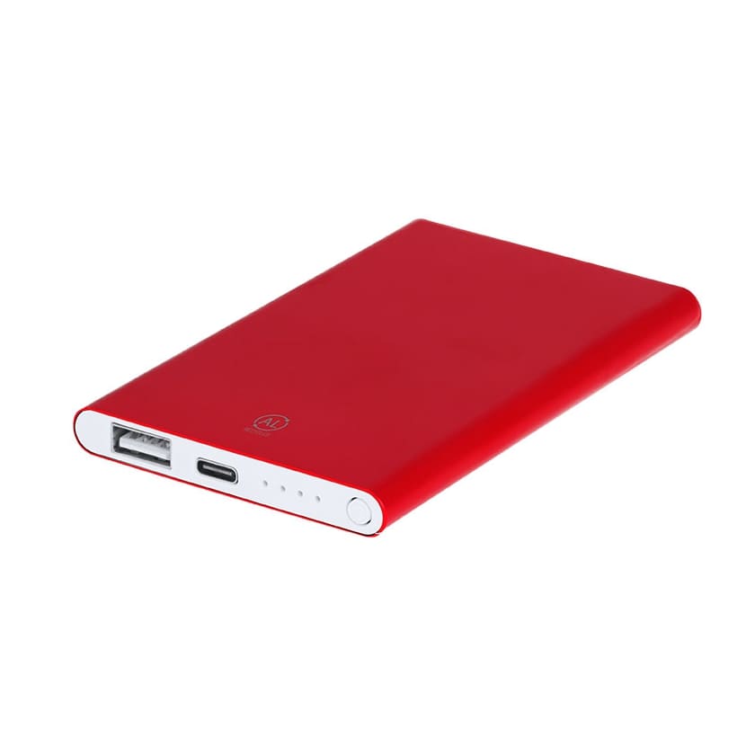 POWER-BANK-4000-mAh-IN-ALLUMINIO-RICICLATO-Rosso