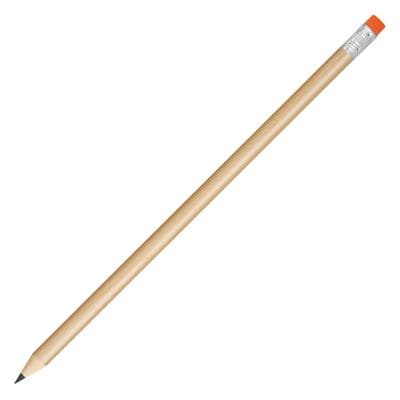 MATITA-SMILE-GOMMINO-COLORATO-PERSONALIZZABILE-Arancione