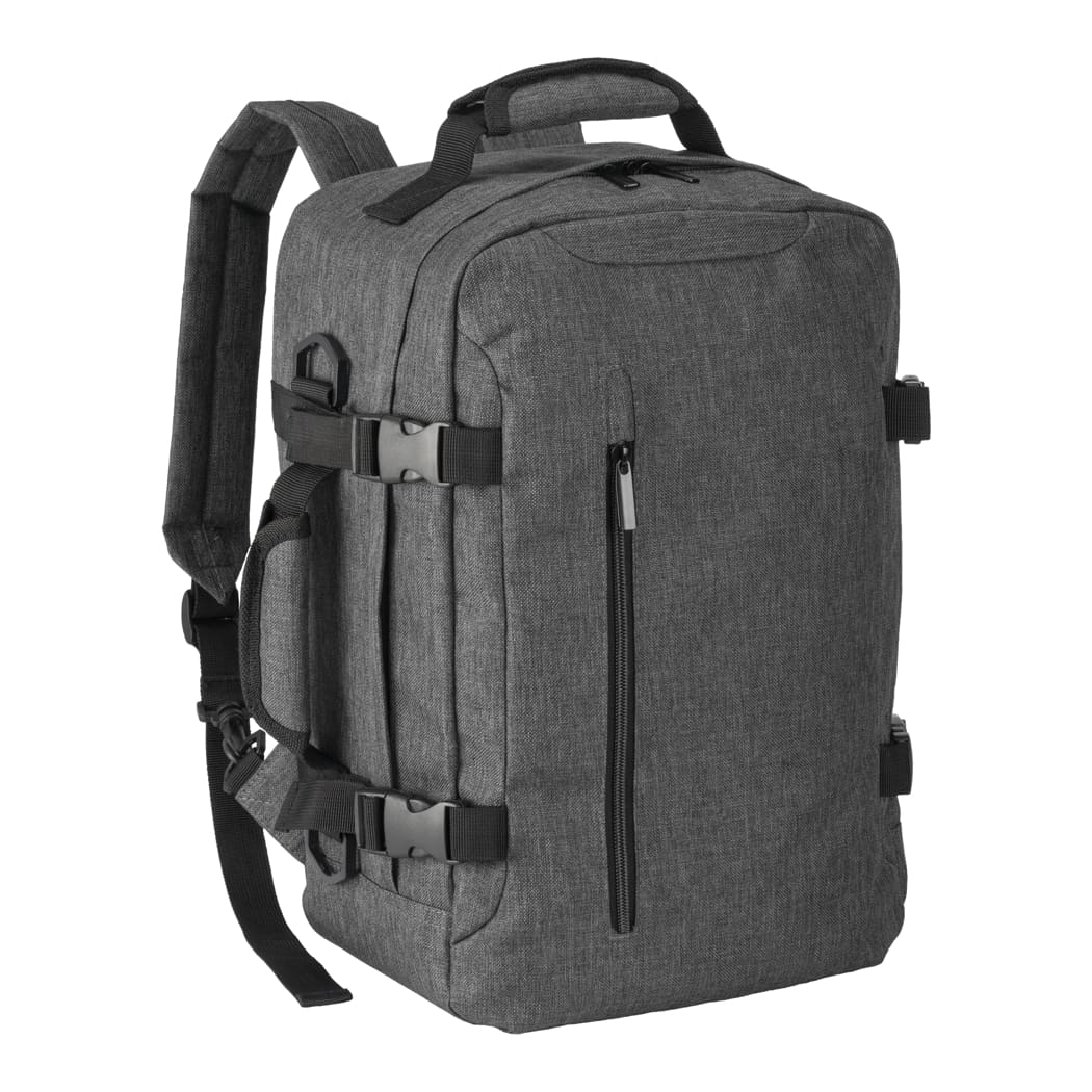 BORSA/ZAINO-IN-POLIESTERE-MELANGE-Grigio