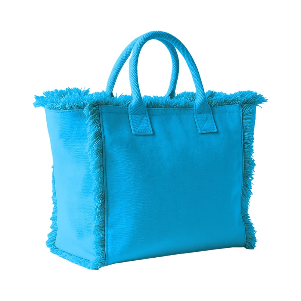 BORSA-MARE-IN-COTONE-COLORATO-CON-FRANGE-Celeste