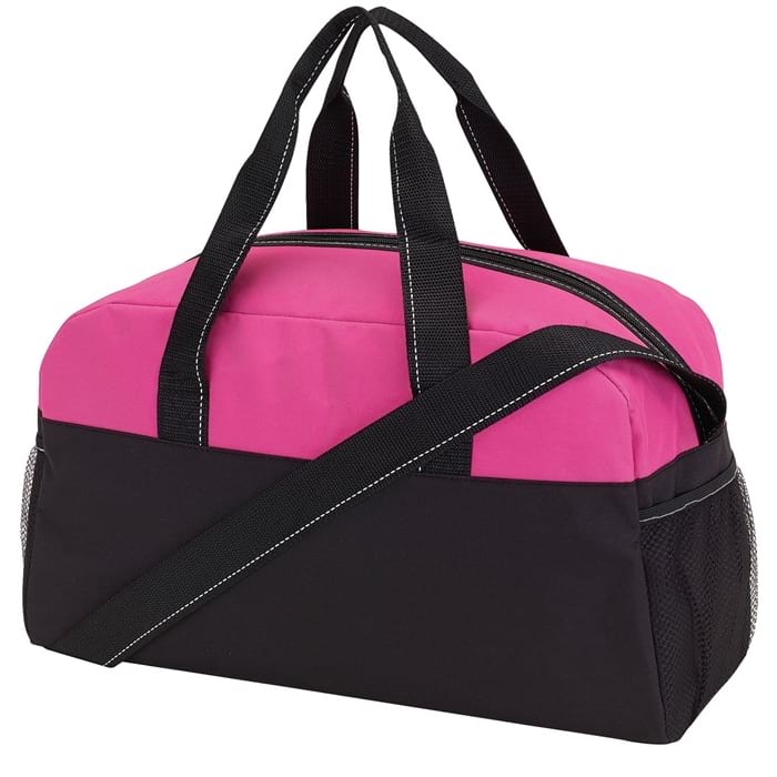 BORSA-FITNESS-Nero/Fucsia