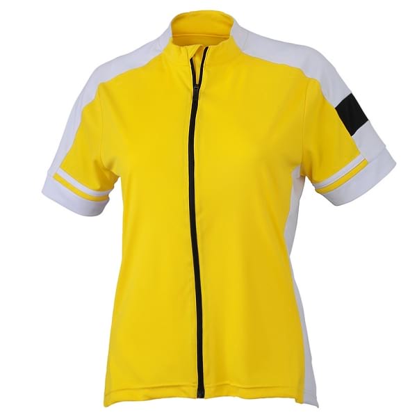 BIKE-T-FULL-ZIP-DONNA-Giallo