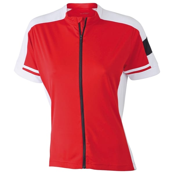 BIKE-T-FULL-ZIP-DONNA-Rosso