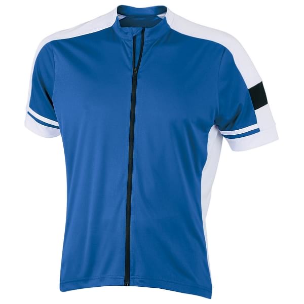 BIKE-T-FULL-ZIP-UOMO-Blu cobalto