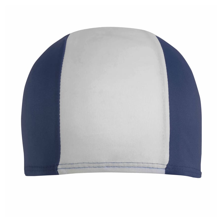 CUFFIA-DA-PISCINA-Bianco/Blu navy