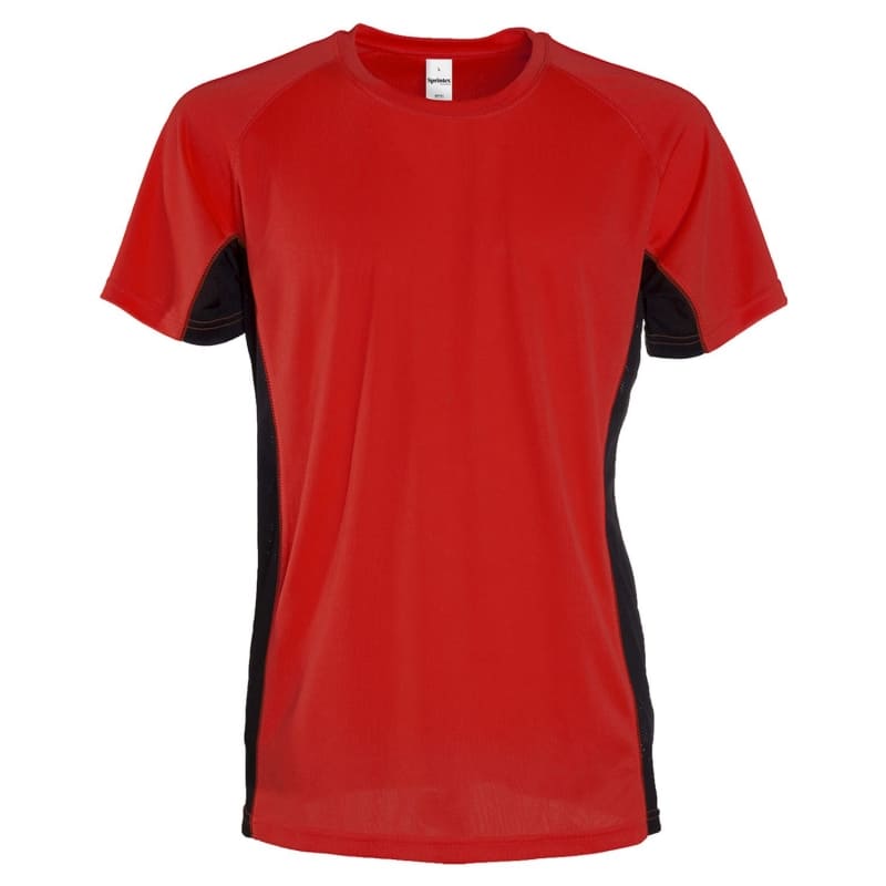 T-SHIRT-AIR-TEE-Rosso/Nero