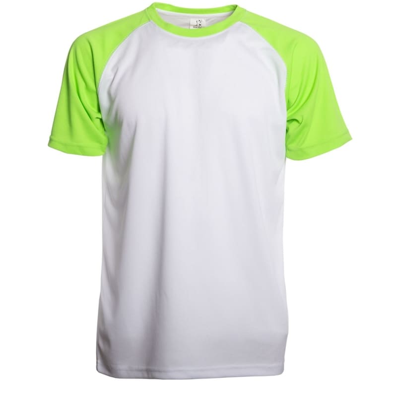 T-SHIRT-ULTRA-TRAIL-Bianco/Verde fluo