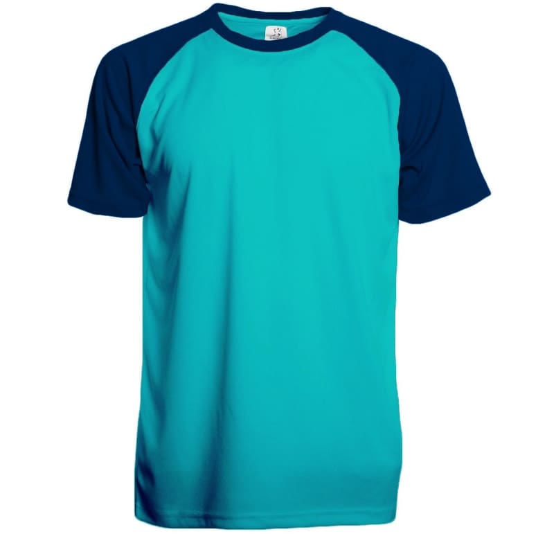 T-SHIRT-ULTRA-TRAIL-Turchese/Blu