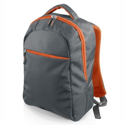 ZAINO-PORTA-PC-DIPLOMAT-Grigio/Arancio