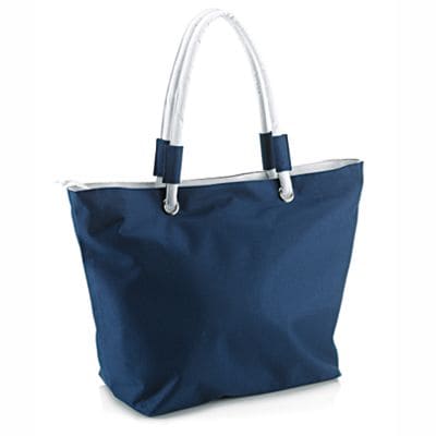 BORSA-MARE-PERSONALIZZABILE-CON-STAMPA-LOGO-Blu navy/Bianco