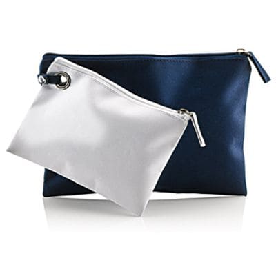 POCHETTE-DUPLEX-Blu navy/Bianco