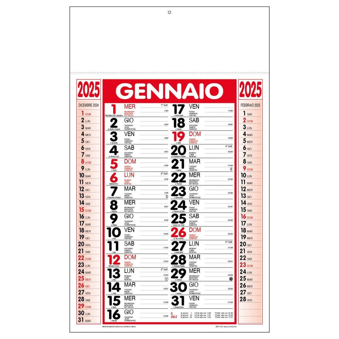 CALENDARIO-TRIMENSILE-28.8x47-Rosso