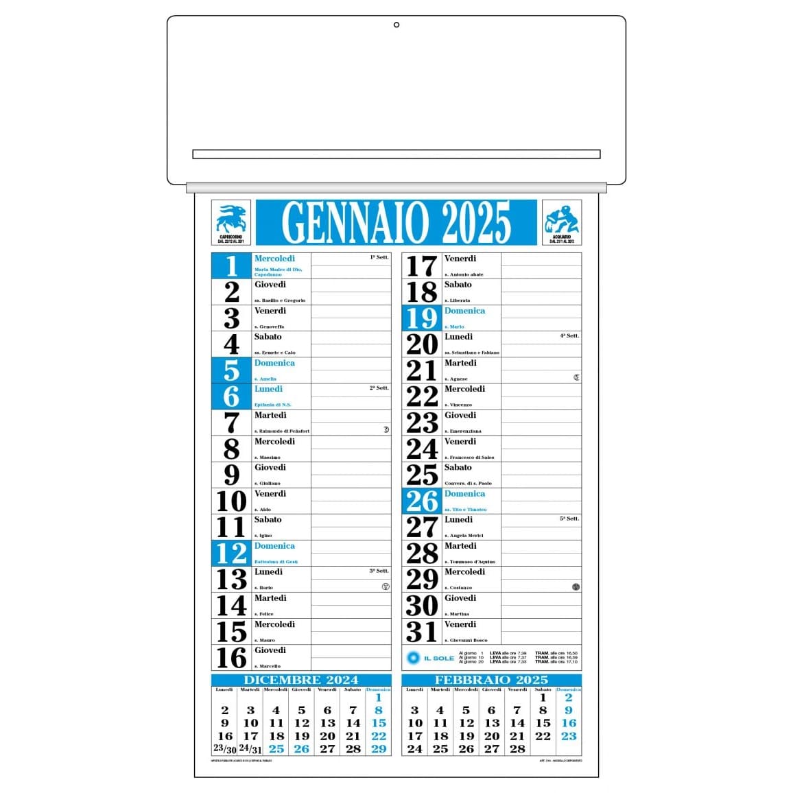 CALENDARIO-PASSAFOGLIO-32x54-Azzurro