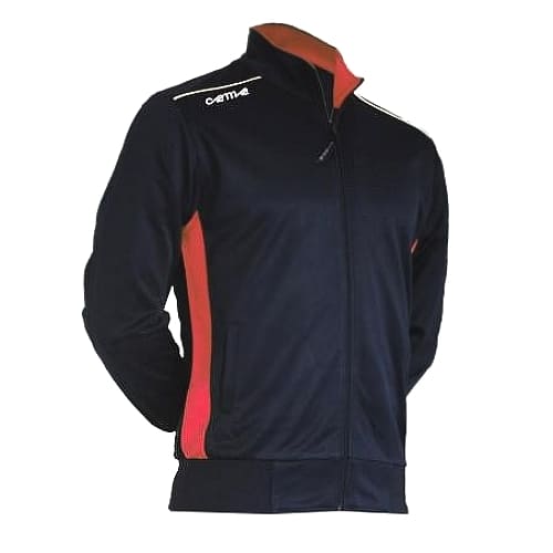 GIACCA-SPORTIVA-GHOST-Blu navy/Rosso