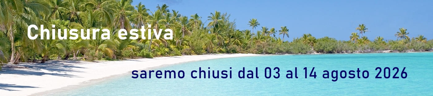 chiusura estiva