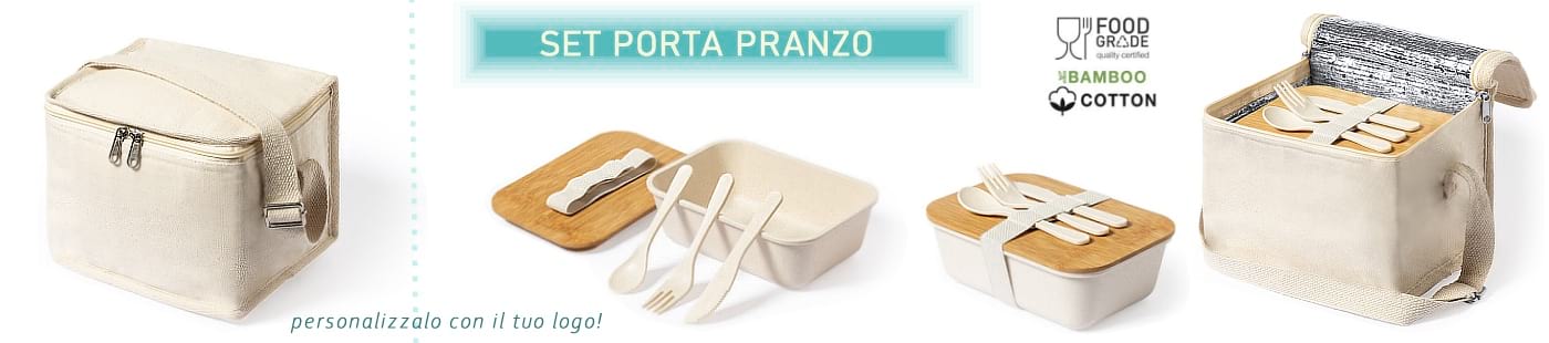 Porta pranzo personalizzato