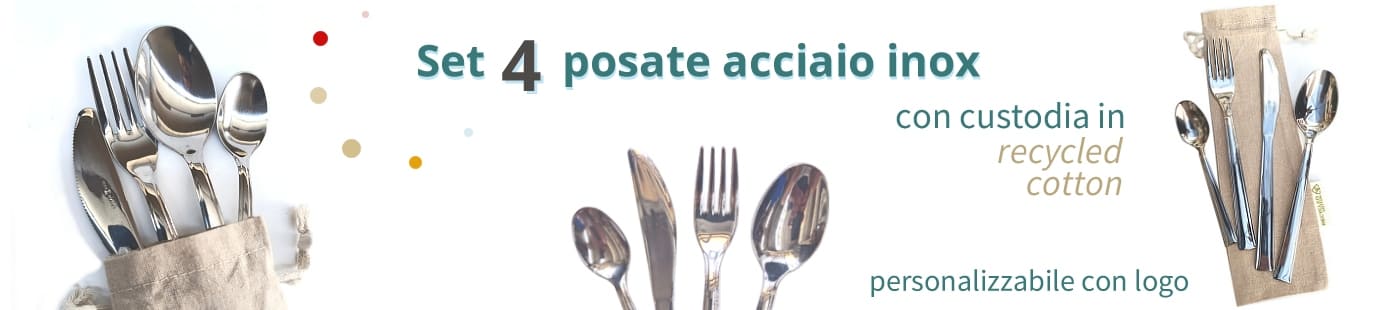 Set posate personalizzabili