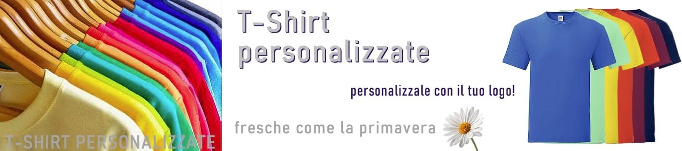 T-shirt personalizzabili