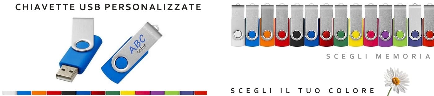 Chiavette USB con logo